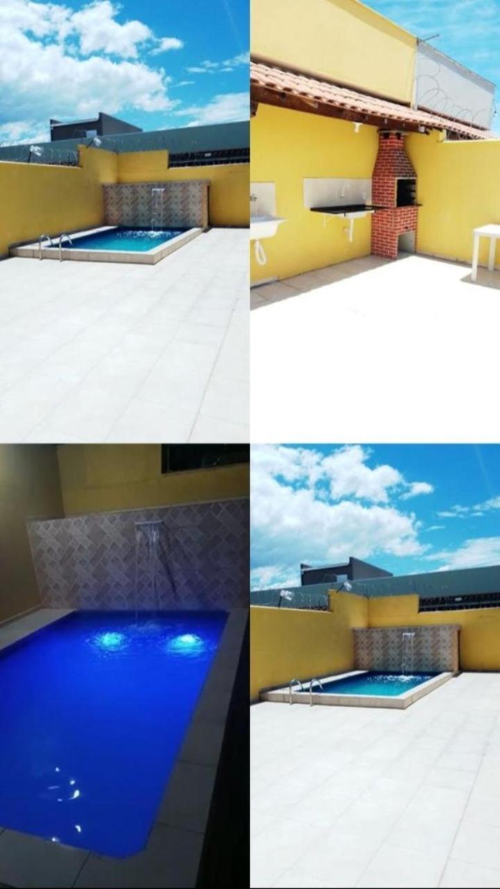 Casa Na Praia Com Piscina Em Itanhaem Bagian luar foto